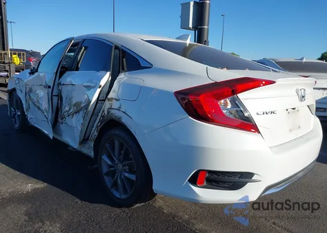 2019 Honda Civic Ex z USA, uszkodzony, nr VIN 19XFC1F33KE216380